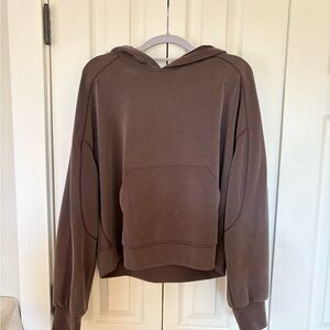 Brown Lululemon Women's Hoodie Sweater